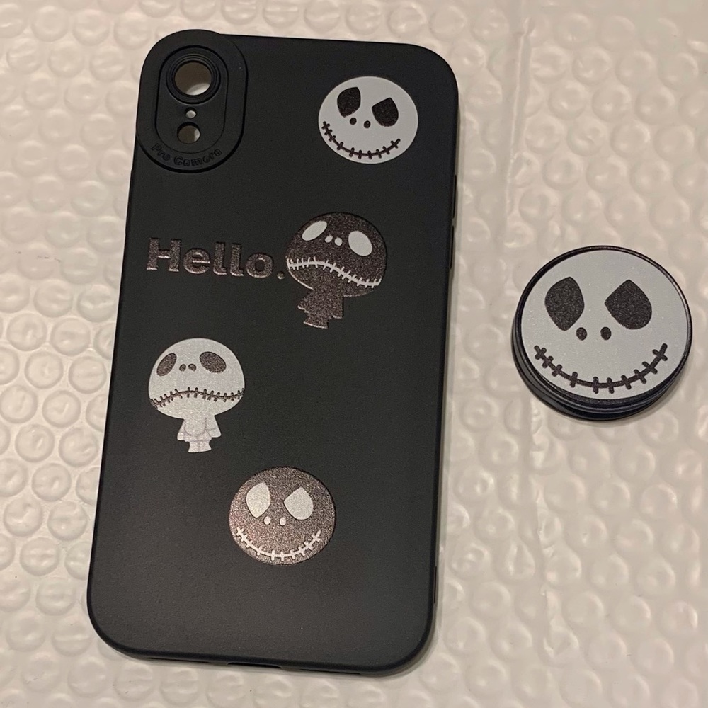 NWOT IPhone XR Jack Skellington phone case